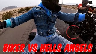 Kicked by Hells Angels  Biker vs Biker  Crazy Angry People vs Riders [upl. by Hinze]