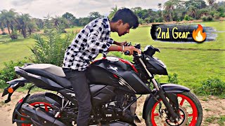 TVS APACHE RTR 160 4V 🔥  First Ride 2024 Model ⚡ [upl. by Nim646]