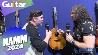 Ovation Guitars Booth Walkthrough  NAMM 2024 [upl. by Nils306]