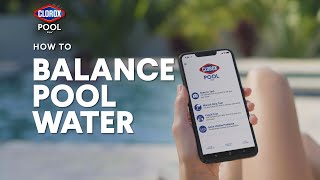 Clorox® PoolampSpa™  How to Balance Pool Water [upl. by Ecnarolf]