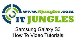 Samsung Galaxy S3 How to Clear RAM Memory [upl. by Nerag996]