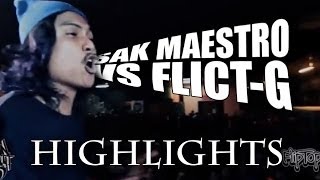 Weekly Highlights  Sak Maestro vs FlictG [upl. by Ciardap]