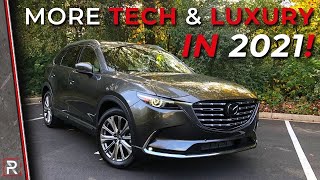 The 2021 Mazda CX9 Signature is An Even More Appealing Family SUV [upl. by Gerdeen81]