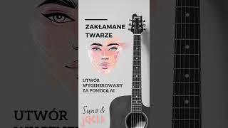 Shorts Zakłamane twarze suno generatorai muzyka songsai music newmusic musicai [upl. by Vivica896]