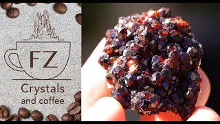 Crystals n Coffee Garnet Spessartine Garnet [upl. by Akessej]