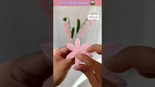 DIY Tulip diy flowers diyflowers crepepaperflower flowerarrangements handmade flowercrafts [upl. by Chretien]