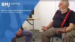 Motivational interviewing in brief consultations  BMJ Learning [upl. by Ayam]