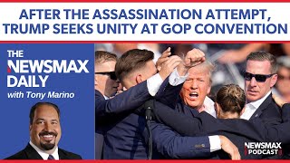 Trump Arrives in Milwaukee with Message of Unity  The NEWSMAX Daily 071524 [upl. by Riem]