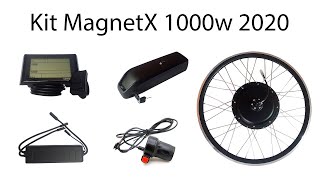 PRESENTACION KIT BICICLETA ELECTRICA 1000W MagnetX 2020 NUEVA GENERACION ⚡🚴🏼‍♀️ [upl. by Nyram]