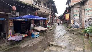 2W 4K Ancient Transition Town Offering Relaxation for Chengdu amp Chongqing  Tea Shop  Hair Cut [upl. by Farrish]