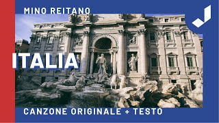 Mino Reitano  ITALIA Canzone originale  Testo [upl. by Idnim]