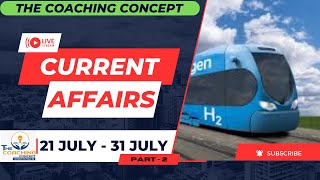 Current affairs  part 2 2131 july [upl. by Fital]