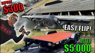 I Completely Restored My Junk Trailer And Found A BUYER For 5000 Part 2 [upl. by Leaffar]