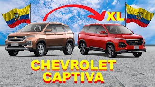 Chevrolet CAPTIVA XL 2024 llega a ECUADOR 🇪🇨 ¿Qué cambió 🤔 [upl. by Heath543]