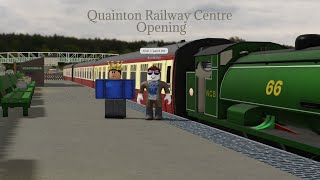 Quainton Railway Centre Opening 2022  Roblox [upl. by Kacie]