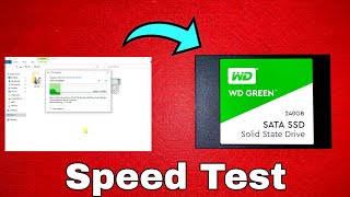 WD Green SSD  Write Speed Test  Western Digital WD Green 240GB Internal SSD [upl. by Tehc]