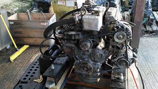 Shire 35  Yanmar 3TNE88 Keel Cooled Marine Diesel Engine [upl. by Danzig]