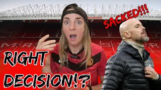 MY THOUGHTS ON ERIK TEN HAG SACKING mufc [upl. by Celene]