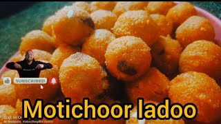 ಮೋತಿ ಚೂರು ಲಡ್ಡು ಮಾಡುವ ಸುಲಭ ವಿಧಾನ motichoor ladoo recipe kannada motichoor ladoorecipe english [upl. by Cowan60]