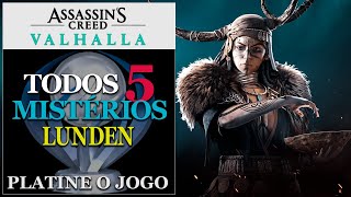 Todos Mistérios de Lunden All Lunden Mysteries – ASSASSINS CREED VALHALLA [upl. by Arie]