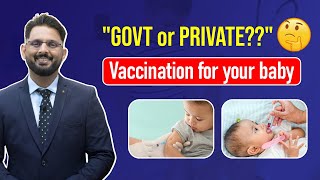 Government or Private Vaccine Schedule Benefits amp CostEffective  Which One is Best for Your Child [upl. by Neelhtakyram]