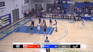 ICC MBB VS Lincoln Land CC  Region 24 Tournament [upl. by Ciprian]