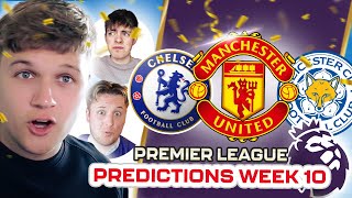 PREM PREDICTIONS WEEK 10 [upl. by Siseneg]