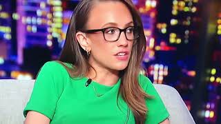 Kat Timpf FOX News … green mini  dress showing off impressive legs 51324 [upl. by Anema]