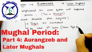 Mughal Empire  Part4  Aurangzeb and later mughals  by The Vedic Academy [upl. by Htidirrem]