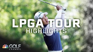 2024 Amundi Evian Championship Round 1  LPGA Tour Highlights  Golf Channel [upl. by Luhem]