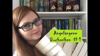 Angefangenen Buchreihen im Regal 1 📚  julibuecher [upl. by Eachelle]