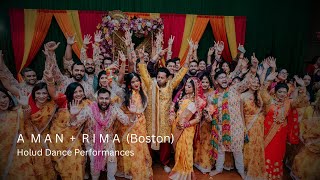 Aman amp Rima Holud Dance Performance Boston [upl. by Gleich]