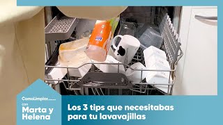 3 trucos para que tu LAVAVAJILLAS FUNCIONE MEJOR [upl. by Adieren]