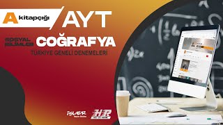 İŞLER TÜRKİYE GENELİ DENEME SINAVI AYT COĞRAFYA A KİTAPÇIĞI [upl. by Ihsakat658]