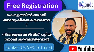 Kerala jobs  free Registrationhttpskoodeoverseascomsubmitresumephp [upl. by Benildis]