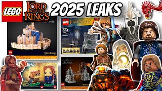 LEGO Lord of the Rings 2025 Leaks UPDATE Minas Tirith  Smaller Sets [upl. by Rehc941]