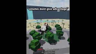 cool emote tricks tsb roblox tsbthestrongestbattlegrounds [upl. by Ettelra29]