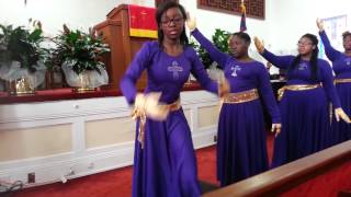 For your glory by tasha cobbs praise dance [upl. by Morlee8]