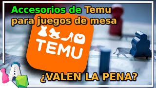 ¿Comprar accesorios para juegos de mesa en Temu vale la pena [upl. by Aniez311]