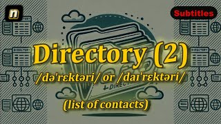 n Directory meaning file system folder with 5 examples [upl. by Nira]