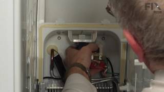 Whirlpool Refrigerator Repair– How to replace the Evaporator Fan Motor  120V 60Hz [upl. by Aiepoissac634]