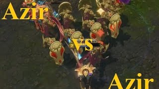 Azir Mid Lane Full Gameplay Spotlight  Azir Solo Mid Game [upl. by Belamy103]