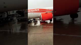 Easy jet time in Bristol 😁✌️easyjet bristolairport badweather [upl. by Politi]