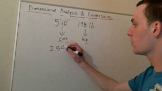 Converting Units with Dimensional Analysis [upl. by Anomis]