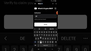 Whats Crypto DEX Blum Video Code What s Crypto DEX Blum Today Verification Keyword Today Code [upl. by Layor]