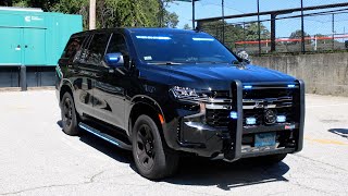 Hingham Police Dept Incident Command Chevy Tahoe unit 909 [upl. by Audi978]