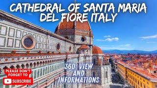 quotSanta Maria del Fiore Explore Florences Iconic Cathedral in Stunning 360° Virtual Tour amp Historyquot [upl. by Enitsirt627]