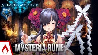 Shadowverse BURN  Rotation Mysteria Earth Rite Burn Runecraft Deck Gameplay [upl. by Ened]