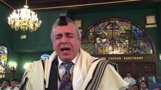 Yechiel Nahari Shachrit Part 1 in Hathaway Shul [upl. by Dugas]