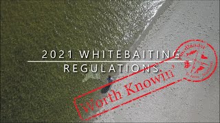 2021 Whitebaiting Regulations  Worth Knowin [upl. by Berga]